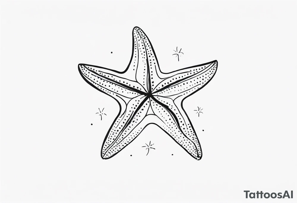 Dainty Shell/starfish wrist tattoo tattoo idea