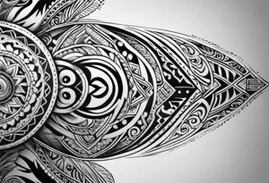 maori spine tattoo tattoo idea