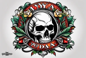 snake sleeve tattoo with skull, dagger, gun for a gta v ped with the word Hydra on it tattoo idea