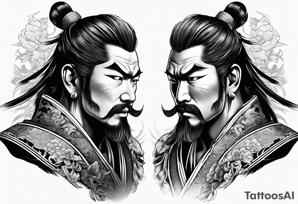 samurai tattoo idea