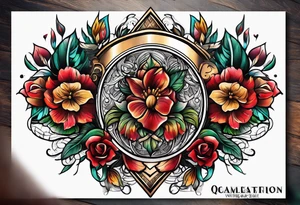 Tattoo for family names tattoo idea