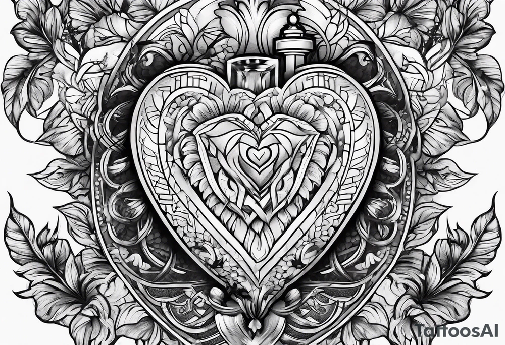 heart tattoo idea