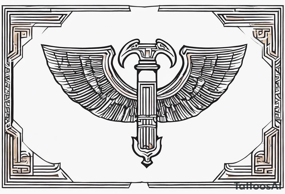 Ancient greek strength tattoo tattoo idea