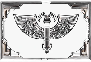 Ancient greek strength tattoo tattoo idea