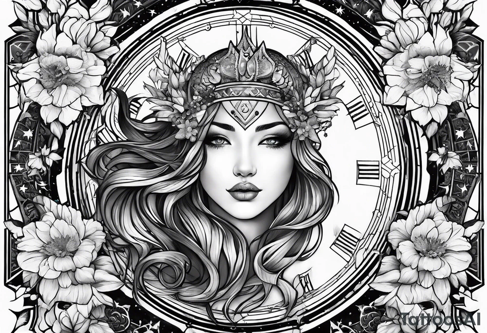 December zodiac, june zodiac tattoo idea
