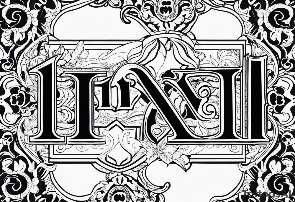 III.XIII.MMXI tattoo idea