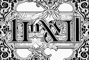 III.XIII.MMXI tattoo idea