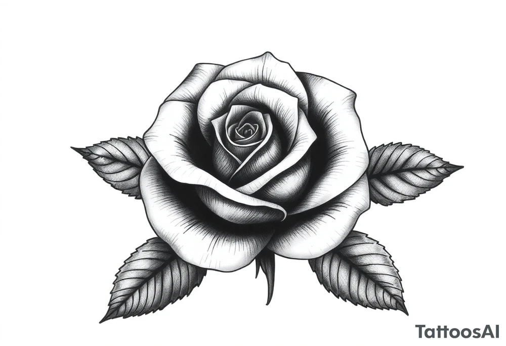 Rose tattoo idea