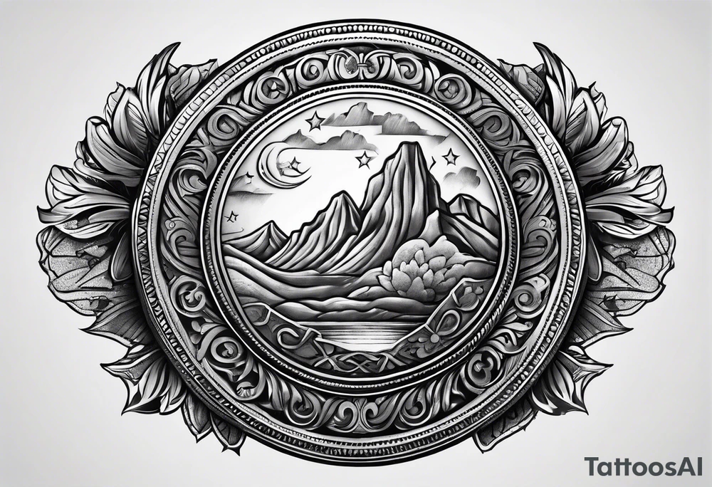 US Coin tattoo idea