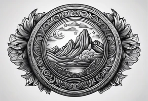 US Coin tattoo idea