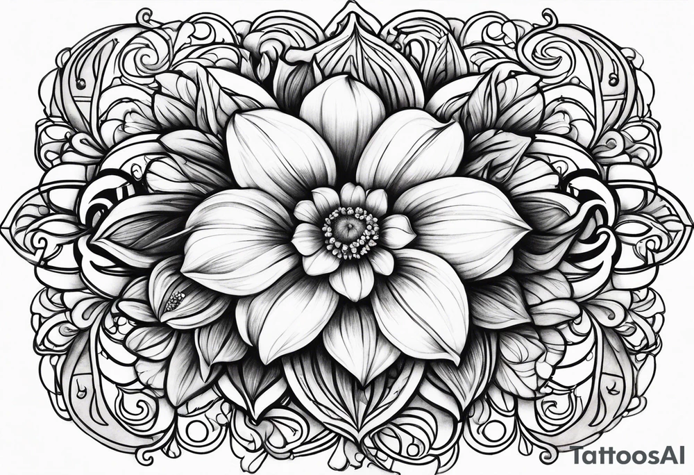 Lamprocapnos spectabilis tattoo idea