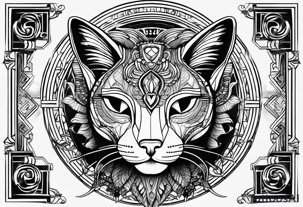 Bastet tattoo idea