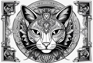 Bastet tattoo idea