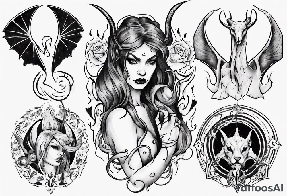 Lilith tattoo idea