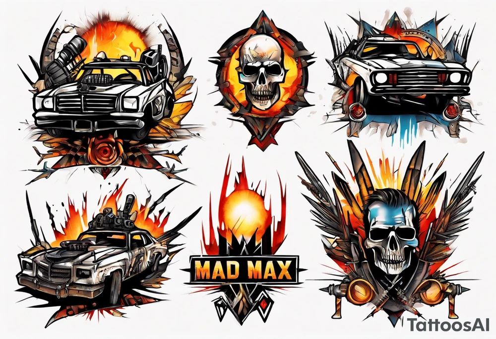 mad max fury road tattoo idea