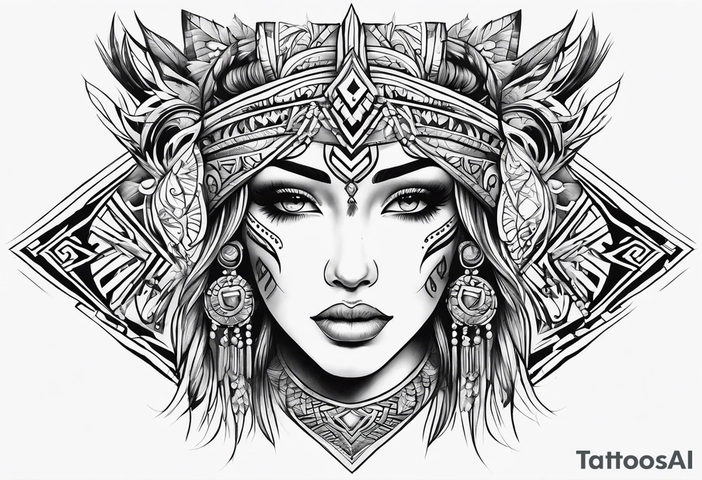 Tribal tattoo idea