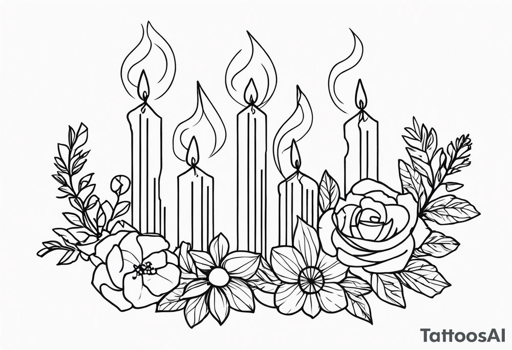 December birthday and June birthday tattoo idea