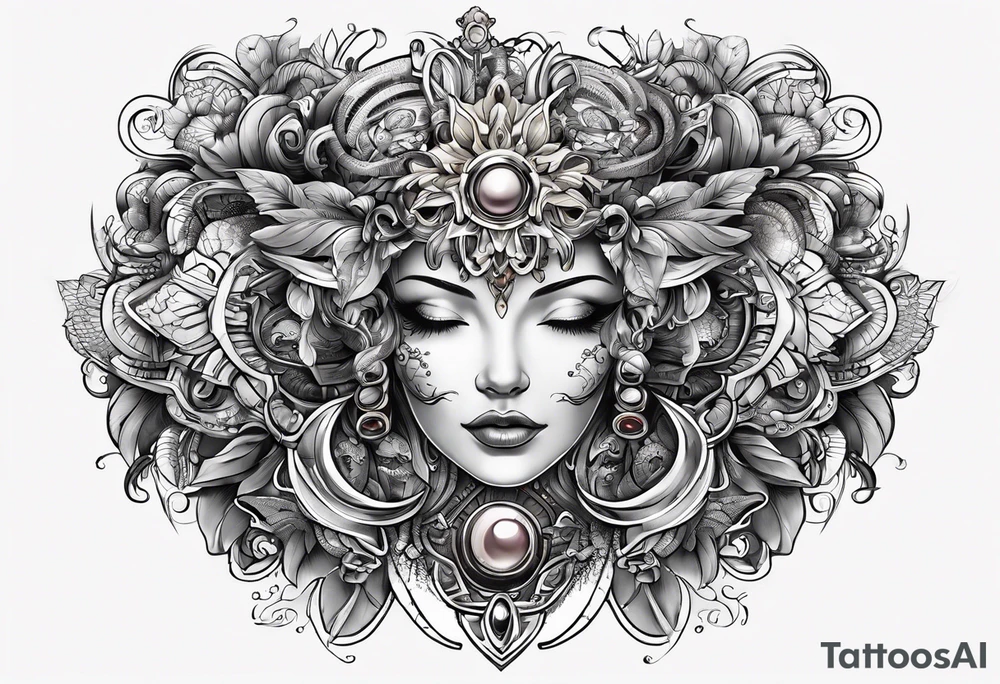 Love, source, abundance, male tattoo idea
