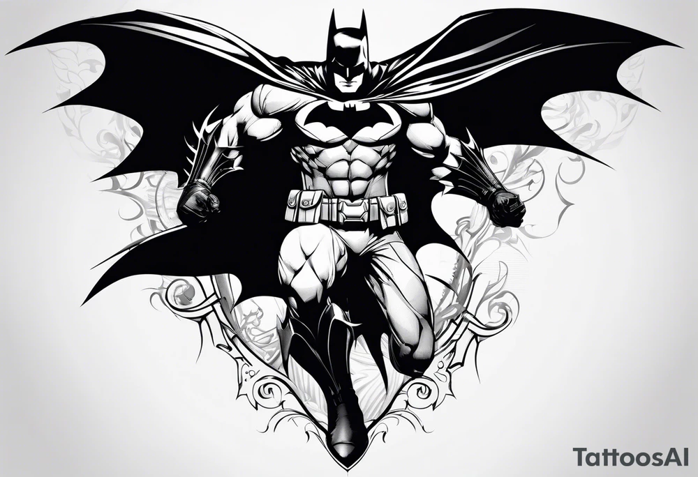 Batman starring tattoo idea