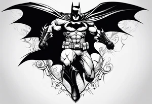 Batman starring tattoo idea