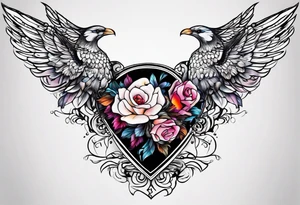 Husband mural tattoo idea