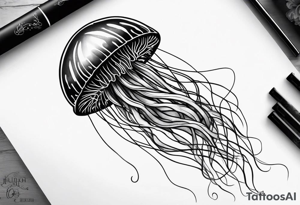 Jellyfish tattoo idea