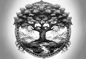 big 
tree tattoo idea