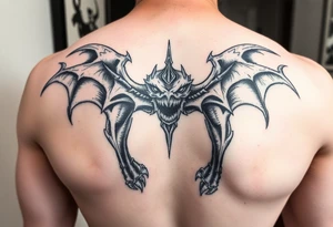 Four leg tattoo with jujutsu, Kaisen, solo leveling and demon slayer ideas tattoo idea