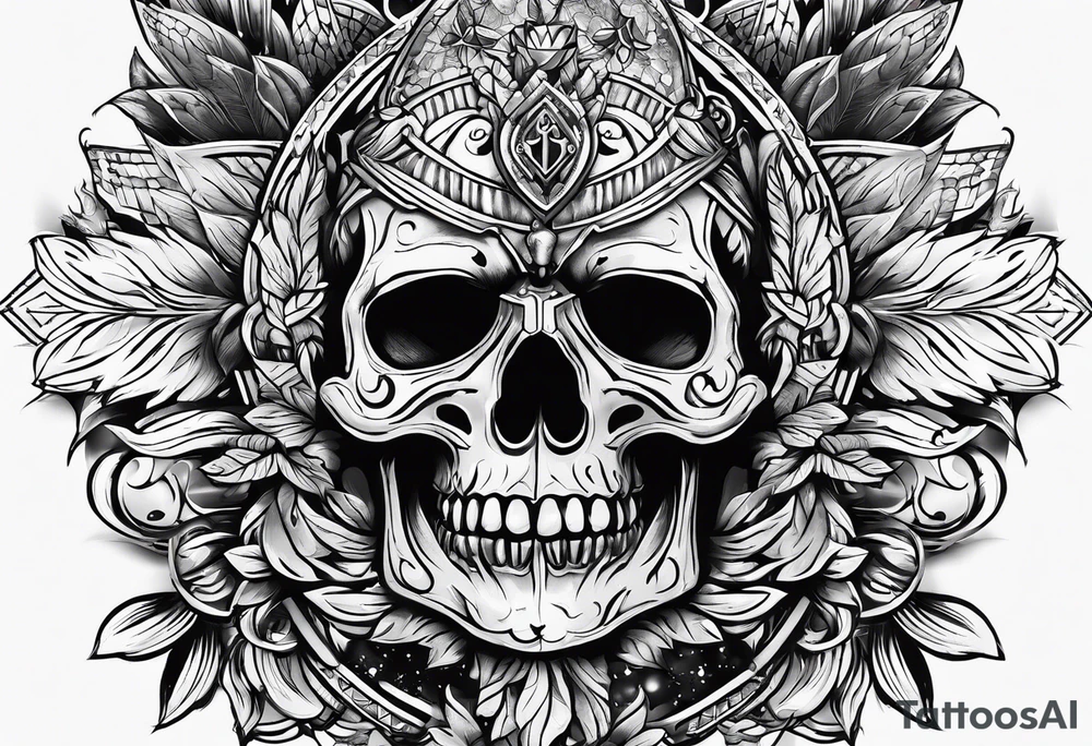 free masonry tattoo idea