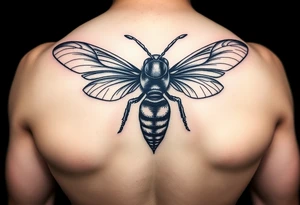 Fierce Hornet flying tattoo idea