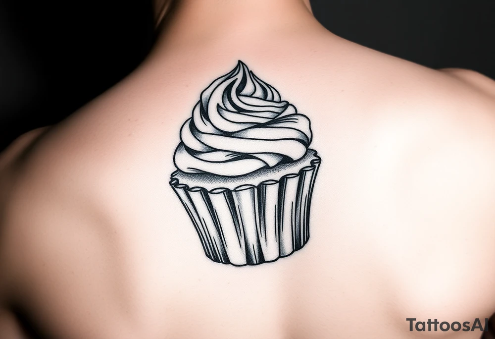 Cute cupcake tattoos tattoo idea