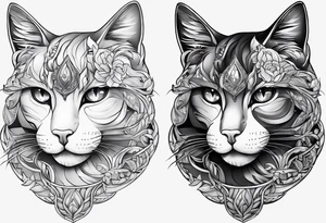 brom's cat tattoo idea