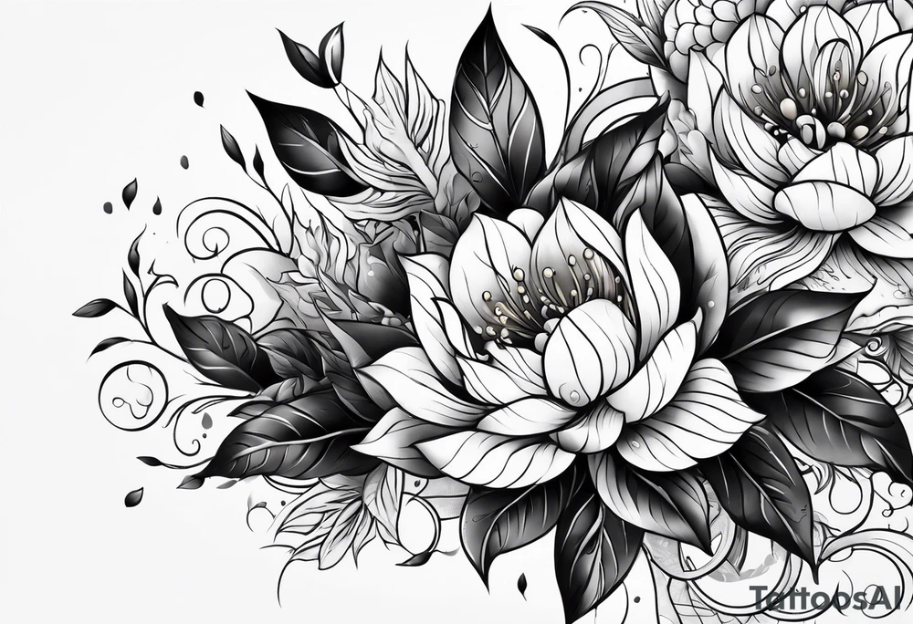 Forearm to hand tattoo idea