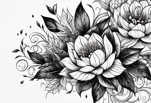 Forearm to hand tattoo idea