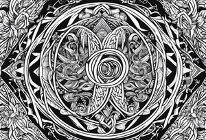 simple norse tattoo for index finger and thumb tattoo idea