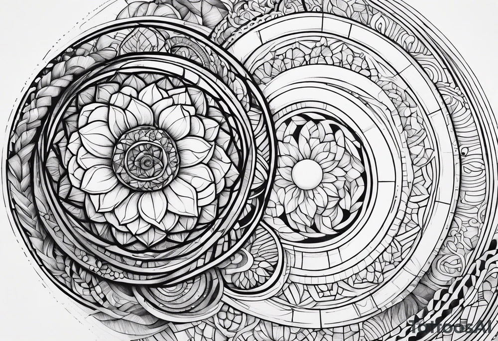 Fibonacci tattoo idea