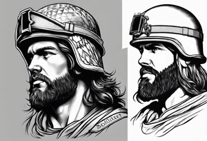 soldier of Christ tattoo idea