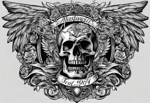 The year 1974 in a Metallica font tattoo idea