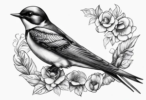 Swallow tattoo idea