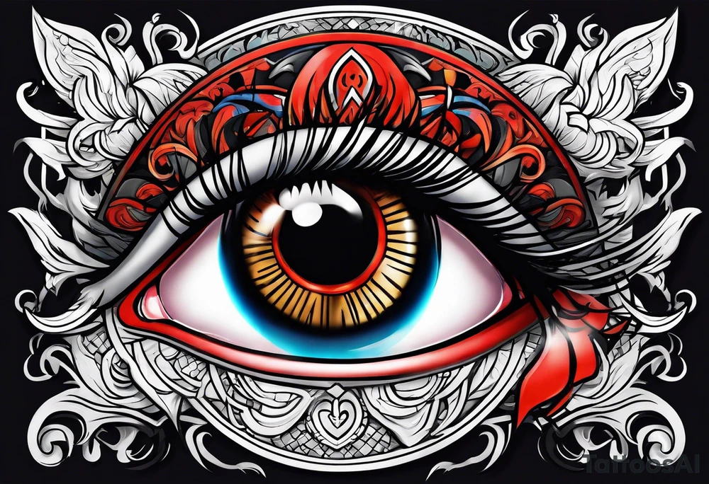 Byakugan eyes tattoo idea