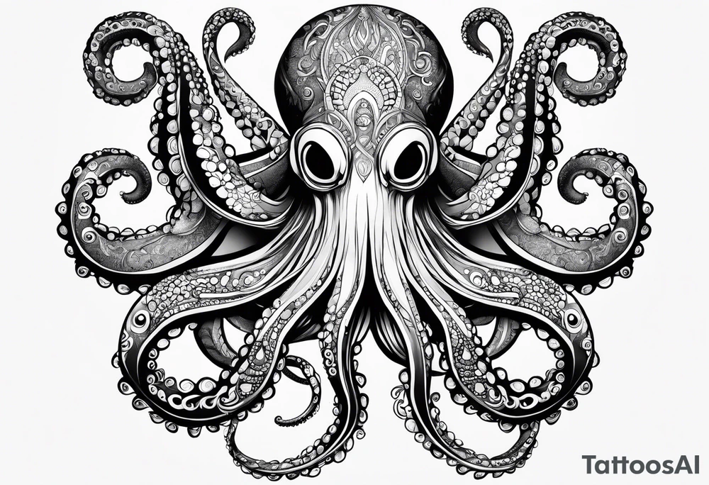 Octopus tattoo idea