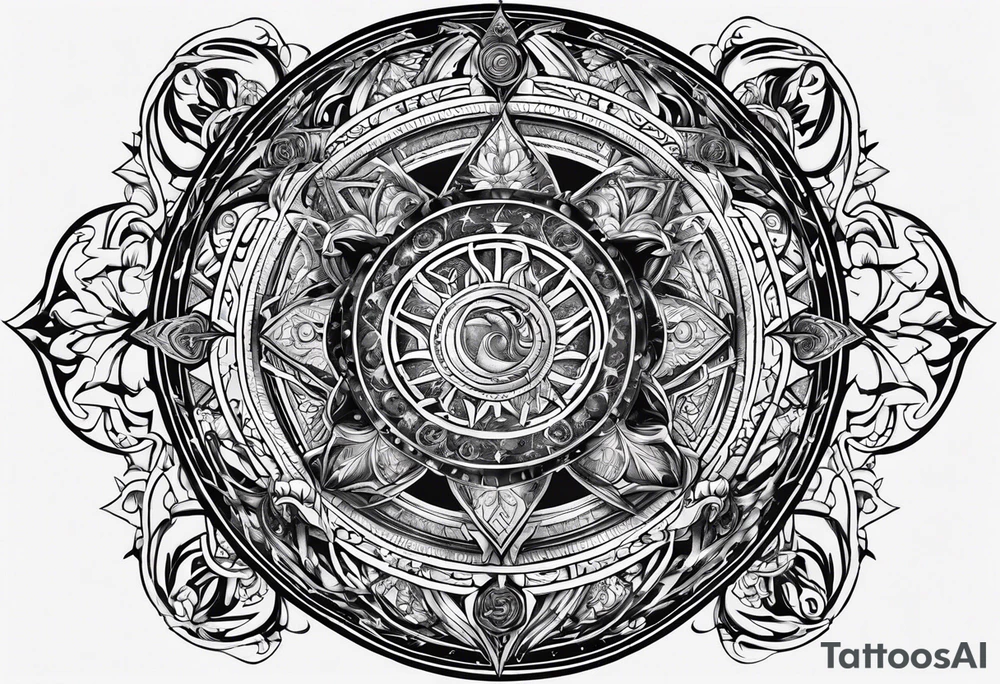 Dr strange sanctum sanctorum symbol tattoo idea