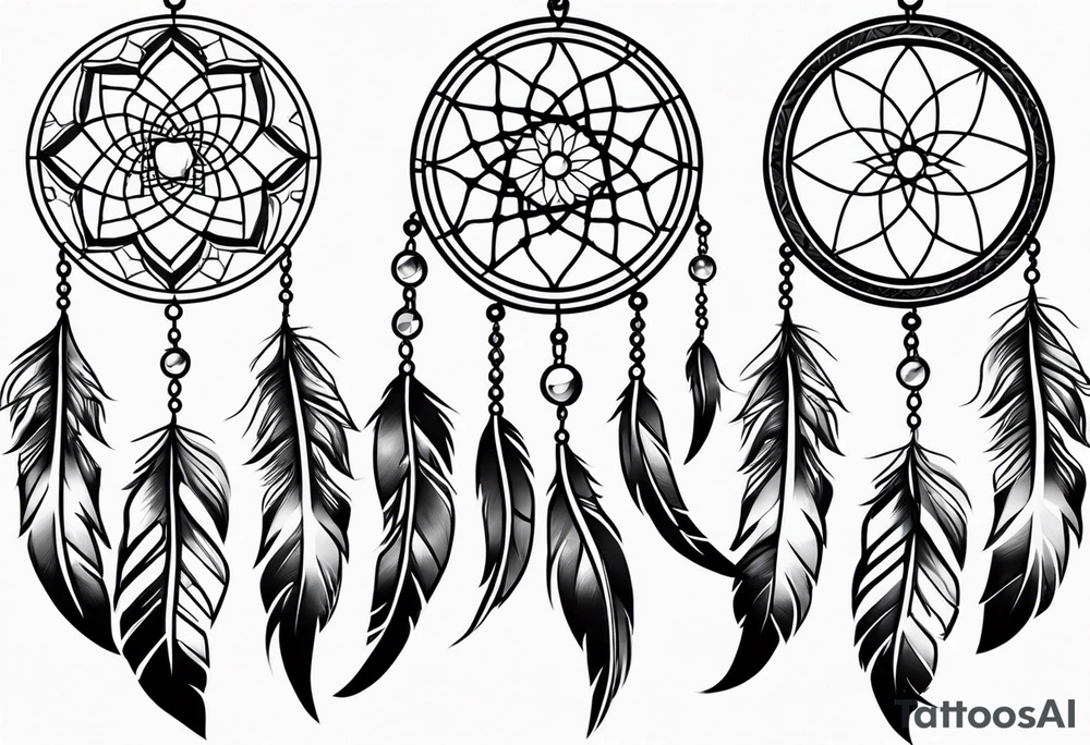 Dreamcatcher tattoo. tattoo idea