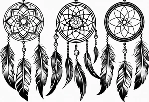 Dreamcatcher tattoo. tattoo idea