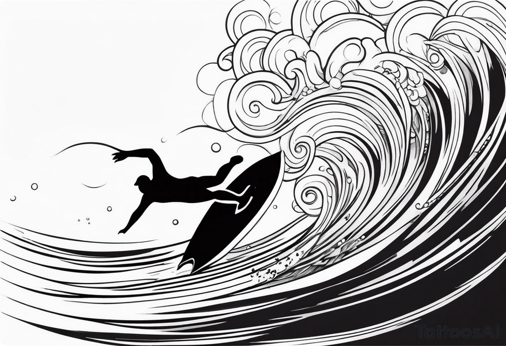 water sport tattoo idea