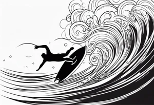 water sport tattoo idea