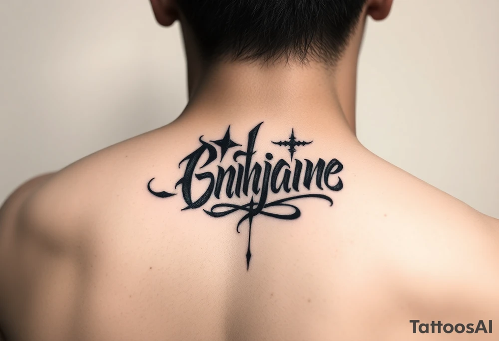 Calligraphy cholo writing tattoo idea
