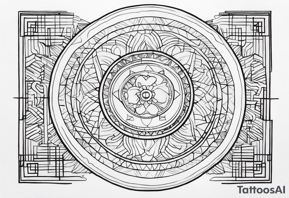 11:11 carneiro tattoo idea