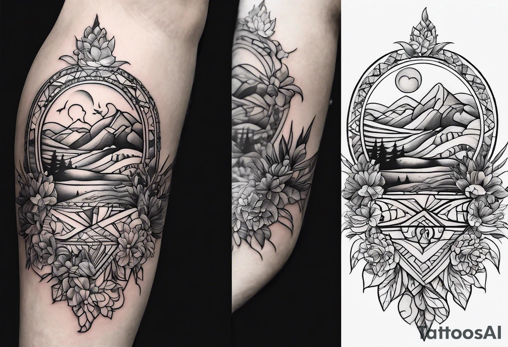 Whidbey Island tattoo idea