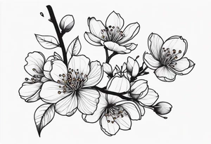 Cherry Blossom tattoo idea